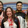 Drei Würzburgerinnen vom Verein Powerlifting Würzburg waren bei den Equipped-Europameisterschaften im Kraftdreikampf in Pilsen erfolgreich: (von links) Valérie von Gleichen, Cathrin Silberzahn, Trainer Daniel Härter und Lisa Schlagbauer. Drei Würzburgerinnen vom Verein Powerlifting Würzburg waren bei den Equipped-Europameisterschaften im Kraftdreikampf in Pilsen erfolgreich: (von links) Valérie von Gleichen, Cathrin Silberzahn, Trainer Daniel Härter und Lisa Schlagbauer.