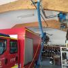 Die neue Absauganlag im Feuerwehrhaus in Breitbach Die neue Absauganlag im Feuerwehrhaus in Breitbach