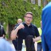 Auch Christoph Schauder, Landrat des Main-Tauber-Kreises, nahm an der Radtour teil.
