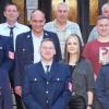 Bei der Freiwilligen Feuerwehr Dipbach wurde neu gewählt. Vorne von links: Vorstand Werner Fuchs, Kommandant Fabian Füller, Schriftführerin Julia Oeftering und Kreisbrandmeister Sven Hoveling. Hinten von links: 2. Kommandant Johannes Schmitt, Matthias Oeftering, Udo Barthel, Reinhold Pfaff, Tobias Füller und Thomas Friedrich. 