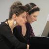 Hochkonzentriert: Die Pianistinnen Camille Phelep (links) und Isabel Engelmann. Hochkonzentriert: Die Pianistinnen Camille Phelep (links) und Isabel Engelmann.