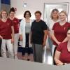 Die Allgemeinärztinnen Dres. Borislava Haralanova-Ilieva, Gudrun Busch-Schmitt und Caroline Hildenbrand-Nixdorf betreiben in Marktheidenfeld eine Gemeinschaftspraxis. Unterstützung bei den zunehmend bürokratischen Vorgängen, die trotz steigender digitaler Möglichkeiten immer aufwendiger werden, haben sie von ihrem Praxisteam.