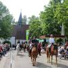 In diesem Jahr erhielten 64 Pferde den Segen durch Dekan Gerhard Hauk In diesem Jahr erhielten 64 Pferde den Segen durch Dekan Gerhard Hauk