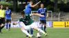 Kevin Fery (1. FC Schweinfurt 05, vorne) im Zweikampf mit Ivan Franjic (1. FC Saarbrücken), der zum FC Würzburger Kickers wechselt.