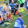 Aus, Ende, vorbei: Nach der 2:4-Niederlage im Relegationsspiel gegen den TV Oberndorf war die Enttäuschung im Lager des TSV Geiselwind sichtlich groß.