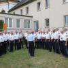 Der Polizeichor sang am Käppele.