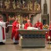Weihe vor 65 Jahren: Sein Eisernes Priesterjubiläum feierte in der Stadtkirche St. Martin in Tauberbischofsheim der 91-jährige Pfarrer im Ruhestand, Geistlicher Rat Robert Geiger (Mitte), hier mit (von links) Pfarrer Steffen Jelic, Dekan Gerhard Hauk, Leitender Militärdekan Artur Wagner und Pfarrer Damian Samulski. Weihe vor 65 Jahren: Sein Eisernes Priesterjubiläum feierte in der Stadtkirche St. Martin in Tauberbischofsheim der 91-jährige Pfarrer im Ruhestand, Geistlicher Rat Robert Geiger (Mitte), hier mit (von links) Pfarrer Steffen Jelic, Dekan Gerhard Hauk, Leitender Militärdekan Artur Wagner und Pfarrer Damian Samulski.