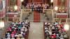 Voll besetzt war die Wallfahrtskirche Fährbrück beim Fränkischen Mariensingen am Pfingstmontag.