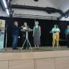 Podiumsgespräch anlässlich des 50jährigen Bestehens des Schullandheimwerks Unterfranken mit (von links) Rudi Suttner (ehemaliger Vorstand des Schullandheimwerks), Eberhard Schellenberger (Moderator), Dieter Köstler (Leiter Schullandheim Bauersberg), Claudia Markert (Lehrerin), Daniela Haupt (Leiterin Sozialer Dienst LRA Schweinfurt), Jürgen Stammberger (Geschäftsführer Bayerisches Schullandheimwerk) und Norbert Krause (Seniorenberater). Podiumsgespräch anlässlich des 50jährigen Bestehens des Schullandheimwerks Unterfranken mit (von links) Rudi Suttner (ehemaliger Vorstand des Schullandheimwerks), Eberhard Schellenberger (Moderator), Dieter Köstler (Leiter Schullandheim Bauersberg), Claudia Markert (Lehrerin), Daniela Haupt (Leiterin Sozialer Dienst LRA Schweinfurt), Jürgen Stammberger (Geschäftsführer Bayerisches Schullandheimwerk) und Norbert Krause (Seniorenberater).