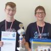Das Team Kurzschluss mit Simon Schreck und Fabian Lenk gewinnt die Unterfränkische Meisterschaft in der Kategorie Einsteiger.