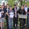 Das gesamte Team der erfolgreichen Robotik-Gruppe Marktheidenfeld.