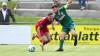 Im letzten Saisonspiel gegen Vatan Spor Aschaffenburg trug Kapitän Lukas Illig (rechts) letztmals das Trikot des TSV Großbardorf.