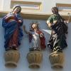 Im Barockhaus am Patrizierplatz in Frickenhausen hat Domes diese Heilige Familie vor zwei Jahren restauriert. Im Barockhaus am Patrizierplatz in Frickenhausen hat Domes diese Heilige Familie vor zwei Jahren restauriert.