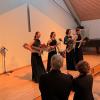 Stehende Ovationen für das Audax Saxophonquartett. Stehende Ovationen für das Audax Saxophonquartett.