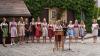 Die Weinprinzessin Kleinlangheim Julia I. mit den Weinhoheiten der Umgebung.