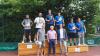 Siegerehrung der A Konkurrenz bei den Burgholzhausen Open.