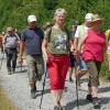 Bei der Seniorenwanderung des DJK-Diözesanverbands Würzburg im Kreisverband Werntal rund um Binsbach.
