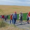 Bei der Seniorenwanderung des DJK-Diözesanverbands Würzburg im Kreisverband Werntal rund um Binsbach. Bei der Seniorenwanderung des DJK-Diözesanverbands Würzburg im Kreisverband Werntal rund um Binsbach.