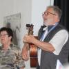 Wolfgang und Annelie Erbach aus Themar singen über ihre Heimat an der Werra. Wolfgang und Annelie Erbach aus Themar singen über ihre Heimat an der Werra.