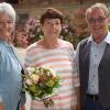 Bürgermeisterin Ruth Albrecht gratulierte Gudrun und Rudolf Müller zur goldenen Hochzeit.
