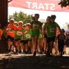 Start des Schülerlaufs beim sechsten Mehrgenerationenlauf in Greußenheim.