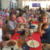 Die Städtepartnerschaft Mamers-Gerolzhofen besteht seit 50 Jahren. Am Samstag stand nach dem Stadtrundgang durch Gerolzhofen ein gemeinsames Mittagessen im Pfarrer-Hersam-Haus auf dem Programm.