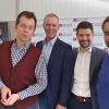 Daniel Pesch (Zweiter von links) ist seit Kurzem Vorstand der Würzburger Sporthilfe. Auf dem Foto von 2019 hat er eine Veranstaltung im Golf Club Würzburg (GCW) moderiert, bei der der frühere Freiwasser-Weltmeister Thomas Lurz (links), der ehemalige Handballtrainer der Rimparer Wölfe, Matthias Obinger, (Zweiter von rechts) und Fußballtrainer Bernd Hollerbach (rechts) zu Gast waren auf Einladung von Bernhard May, Präsident des GCW. Daniel Pesch (Zweiter von links) ist seit Kurzem Vorstand der Würzburger Sporthilfe. Auf dem Foto von 2019 hat er eine Veranstaltung im Golf Club Würzburg (GCW) moderiert, bei der der frühere Freiwasser-Weltmeister Thomas Lurz (links), der ehemalige Handballtrainer der Rimparer Wölfe, Matthias Obinger, (Zweiter von rechts) und Fußballtrainer Bernd Hollerbach (rechts) zu Gast waren auf Einladung von Bernhard May, Präsident des GCW.