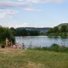 Der Baggersee in Sand erfreut sich reger Beliebtheit bei Badegästen. Der Baggersee in Sand erfreut sich reger Beliebtheit bei Badegästen.