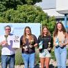Erfolgreich kamen die Schwimmer vom Höchberger Schwimmverein vom 12-Stunden-Moonlight-Schwimmen in Wertheim zurück (von links): 2. Vorstand Wolfgang Brenner, Katharina Emmert, Sarah Dubiel, Sophia Zehner und Daniel Zehner.