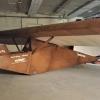 Der Vampyr von der Wasserkuppe in der Werkstatt der akademischen Fliedergruppe Hannover, in der das Original des Segelflugzeugs zu Beginn der 1920er-Jahre konstruiert worden war. 