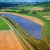 Der Solarpark in Eußenheim.