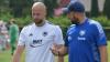 Hätte ob des Redebedarfs auch aus dem Spiel gegen Frammersbach stammen können, doch das Foto ist aus dem vergangenen Jahr: Es zeigt den Gochsheimer Trainer Stefan Riegler (rechts) im Gespräch mit Routinier Mirza Mekic.