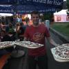 Flammkuchen sind im Essensangebot des Rotenbur-Weinfestes in Rottenbauer.