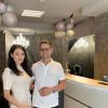 Die Betreiber des Beauty-Salon "Eleganz Academy", Elena Ganz und Fahrsad Hedjazi.