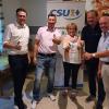 Im Bild (von links): Julian Müller (CSU Sand und Kreisvorstand), Andreas Diehm (CSU Zeil), Brigitte Pakosch (Frauenunion Zeil), Wolfgang Kunzmann (Seniorenunion Kreis Haßberge)und Thomas Habermann (Landrat Rhön-Grabfeld & Bezirksrat).