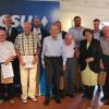 Ehre, wem Ehre gebührt: Die für 60 Jahre Mitgliedschaft in der CSU Geehrten im Gruppenbild mit der Parteiprominenz.