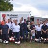 Gruppenbild der Malteser Einsatzkräfte beim 50. Sanitätsdienst beim Hauenstein Bergrennen in Hausen in der Rhön. Gruppenbild der Malteser Einsatzkräfte beim 50. Sanitätsdienst beim Hauenstein Bergrennen in Hausen in der Rhön.