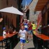 Viel Applaus erntete der junge Vincent Luckert beim Zieleinlauf, damit war er sogar Zehnter der männlichen Wertung. Viel Applaus erntete der junge Vincent Luckert beim Zieleinlauf, damit war er sogar Zehnter der männlichen Wertung.