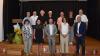 100 Jahre Katholischer Kindergarten Gerbrunn (von links): Christiane Konrad, Marion Sauermann, Stefan Wolfshörndl, Angela Scholz und  Thomas Eberth. (Hinten von links):  Elisabeth Hartmann, Björn Netscher, Georg Stirnweiß,  Katharina Ganz, Bernd Wagner, Dagmar Zepke und Ralf-Werner Bock. 