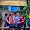 Junge DJs legen am Freitagabend als "MysteryForrest" im Spitalhof Platten auf.