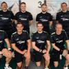 Mit diesem Team geht Gut Holz Zeil in die Saison in der Zweiten Bundesliga Mitte (hinten, von links): Holger Jahn, Pascal Österling, Patrick Löhr, Marcus Werner sowie (vorne, von links) Neuzugang Matthias Schmitt, Silvan Meinunger, Oliver Faber und Kapitän Olaf Pfaller.