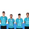 Der Oberliga-Kader des TV Etwashausen für die neue Saison (von links): Kamil Michalik, Bastian Herbert, Felix Günzel, Linus Dreykorn, Markus Jäger und Christoph Sasse.