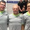 Michael Indiger (links) und Holger Hubert (rechts) haben sich dem Kegel-Zweitligisten TSV Großbardorf um Mannschaftsführer Torsten Frank angeschlossen.