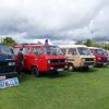 Beim Anblick der Fahrzeuge beim VW-Bulli-Treffen in Stockheim dürften die Herzen so mancher Fans dieser Fahrzeuge höher geschlagen haben.
