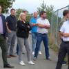 Der Gemeinderat besichtigte die Baustelle der neuen Grundschule an der Tann. Schonuungs Bürgermeister Stefan Rottmann (links) und Architekt Holger Philipp erklärten den Stand der Bauarbeiten sowie die nächsten Schritte.