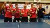 Die Kister erwischten in der Regionalliga einen Saison-Einstand nach Maß: (von links) Luis Kraus, Lorenz Schäfer, Evgueni Chtchetinine, Niclas Reindl und Teammanager Jochen Wilhelm.