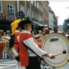Kurt Portner beim Kiliani Festzug 1998.