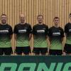Mit diesem Team wollen Versbachs Tischtennis-Cracks in der Regionalliga angreifen: (von links) Abteilungsleiter Hubert Uhl, Felix Bindhammer, Nico Christ, Daniel Geist, Konrad Haase, Dillon Chambers und Sportleiter Michael Stock.