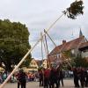 Die Kirchweihburschen stellten am Planplatz den buntgeschmückten Kirchweihbaum auf. Die Kirchweihburschen stellten am Planplatz den buntgeschmückten Kirchweihbaum auf.