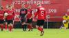 Schwebenrieds Marcel Kühlinger (links) bringt den Ball nach seinem  zweitenTor zum 2:2 zur Mittellinie. Später traf der Angreifer in Lengfeld noch ein drittes Mal.